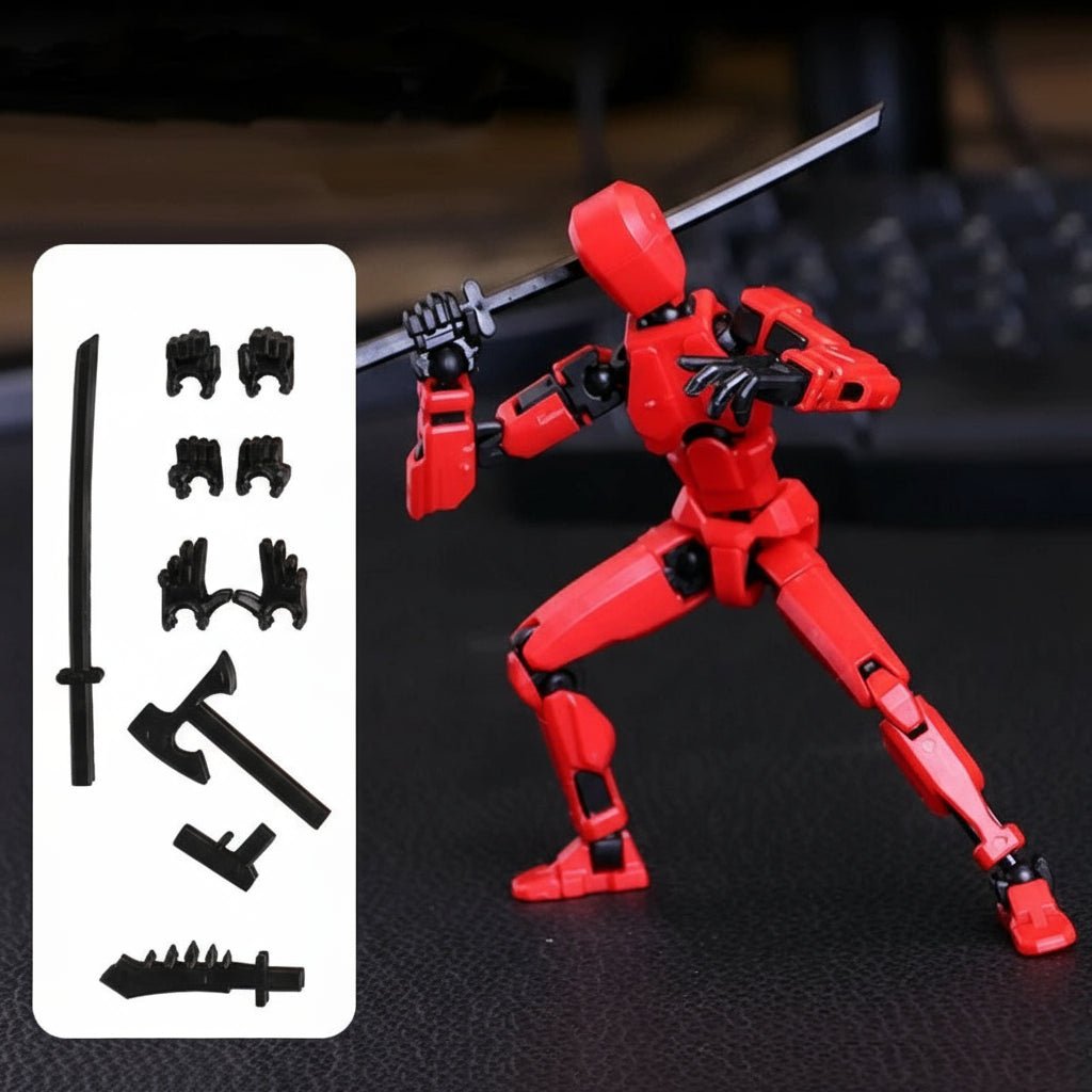 Figurka akcji NovaForge 3D z wieloma ruchomymi stawami do dynamicznego pozowania dla kolekcjonerów