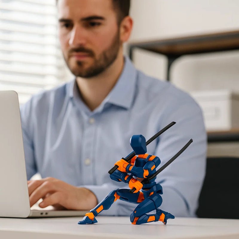 Figurka akcji NovaForge 3D z wieloma ruchomymi stawami do dynamicznego pozowania dla kolekcjonerów