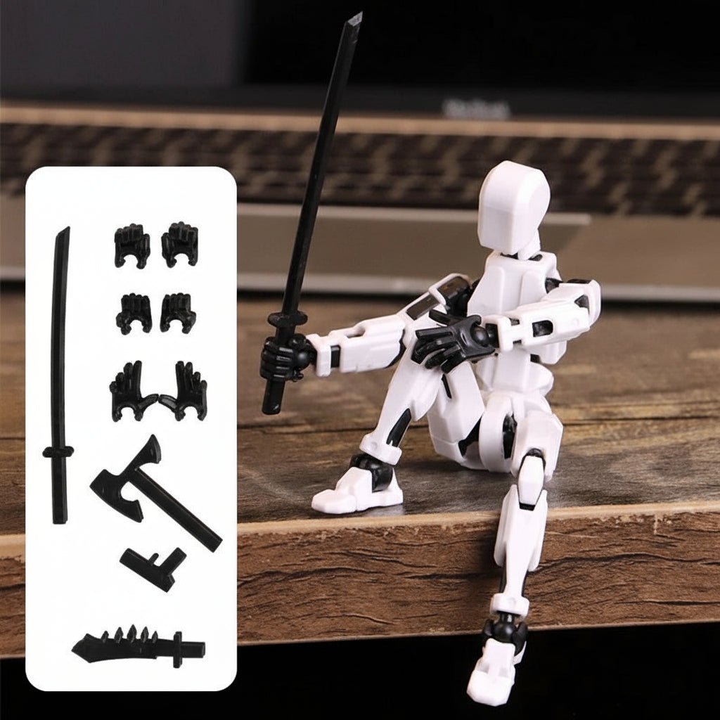 Figurka akcji NovaForge 3D z wieloma ruchomymi stawami do dynamicznego pozowania dla kolekcjonerów