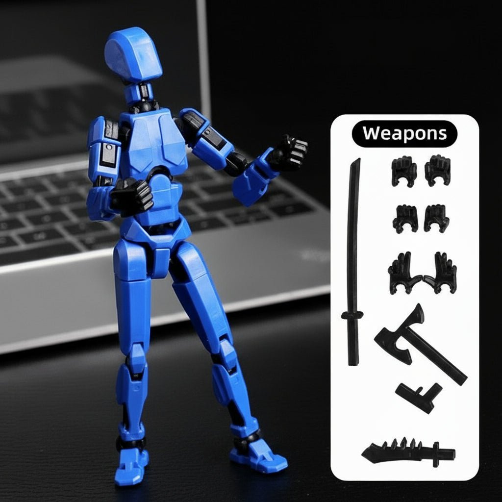 Figurka akcji NovaForge 3D z wieloma ruchomymi stawami do dynamicznego pozowania dla kolekcjonerów