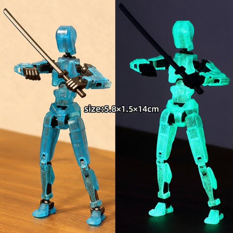 Figurka akcji NovaForge 3D z wieloma ruchomymi stawami do dynamicznego pozowania dla kolekcjonerów