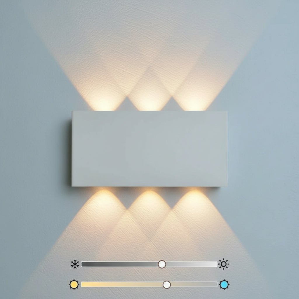 NovaGlow USB-berøringslampe trådløs med tre lysnyanser og 4000mAh batteri for lesing