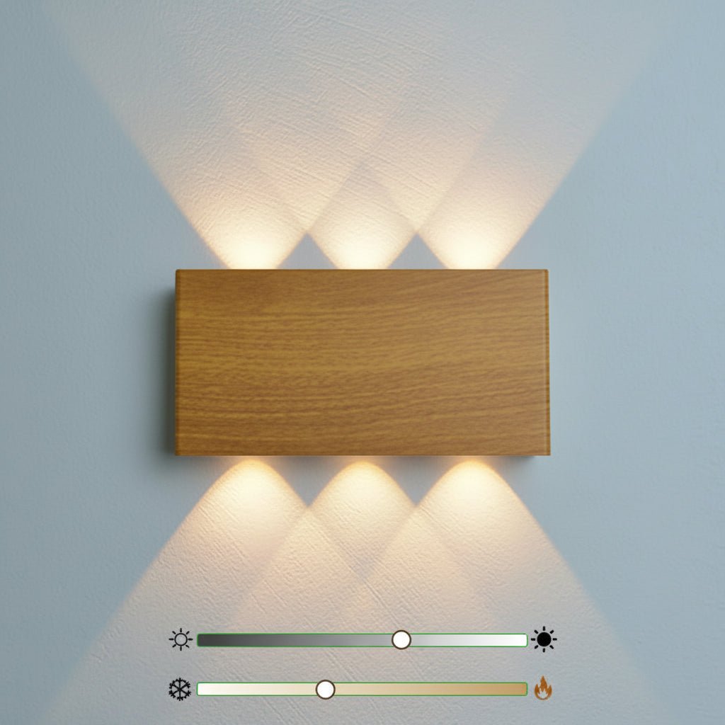 NovaGlow USB-berøringslampe trådløs med tre lysnyanser og 4000mAh batteri for lesing