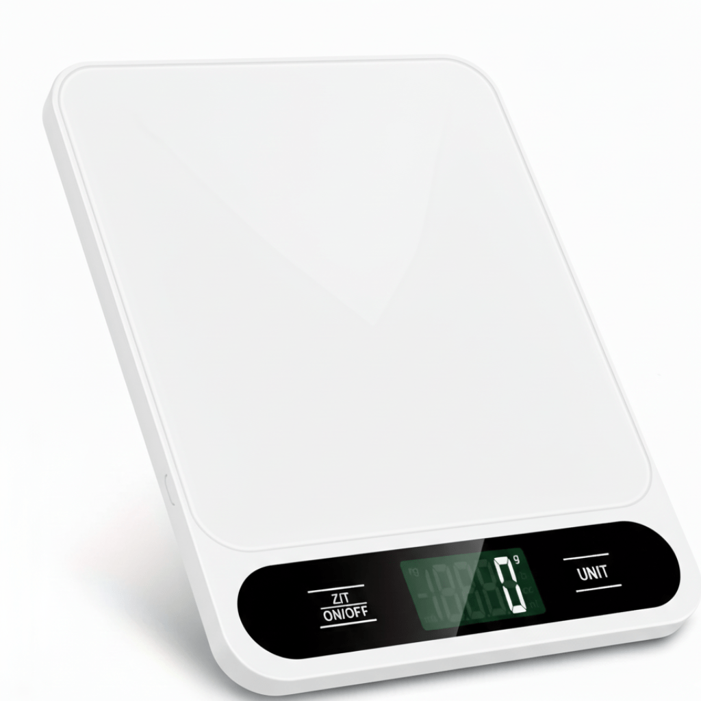 NovaWeigh Digital Kitchen Scale for Daily Use Compact and Precise for Home Cooks