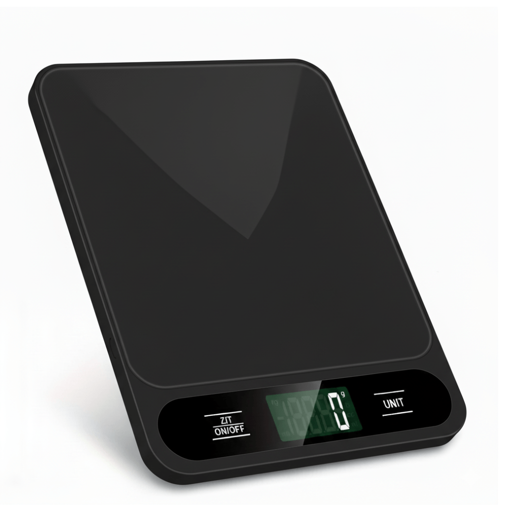 NovaWeigh Digital Kitchen Scale for Daily Use Compact and Precise for Home Cooks