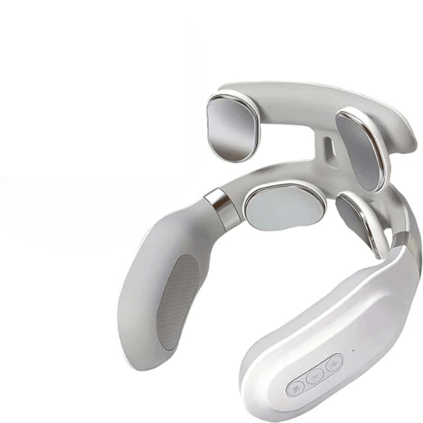 4-In-1 Neck Massager With Heat And Vibration For Deep Relaxation At Home And Office