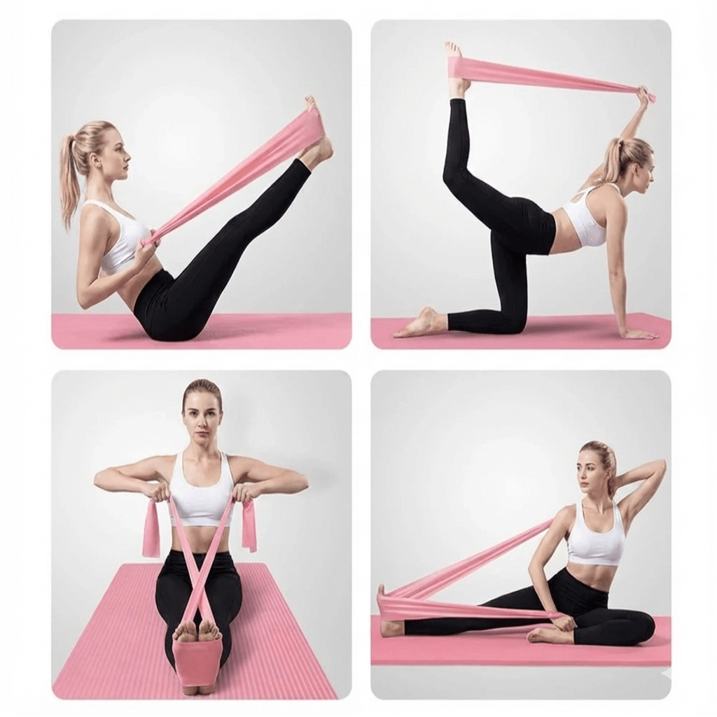 AllergySafe Latex Free Resistance Band For Full Body Fitness For Allergy Sufferers