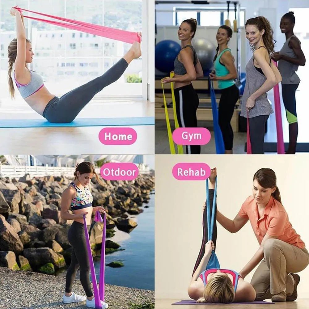 AllergySafe Latex Free Resistance Band For Full Body Fitness For Allergy Sufferers