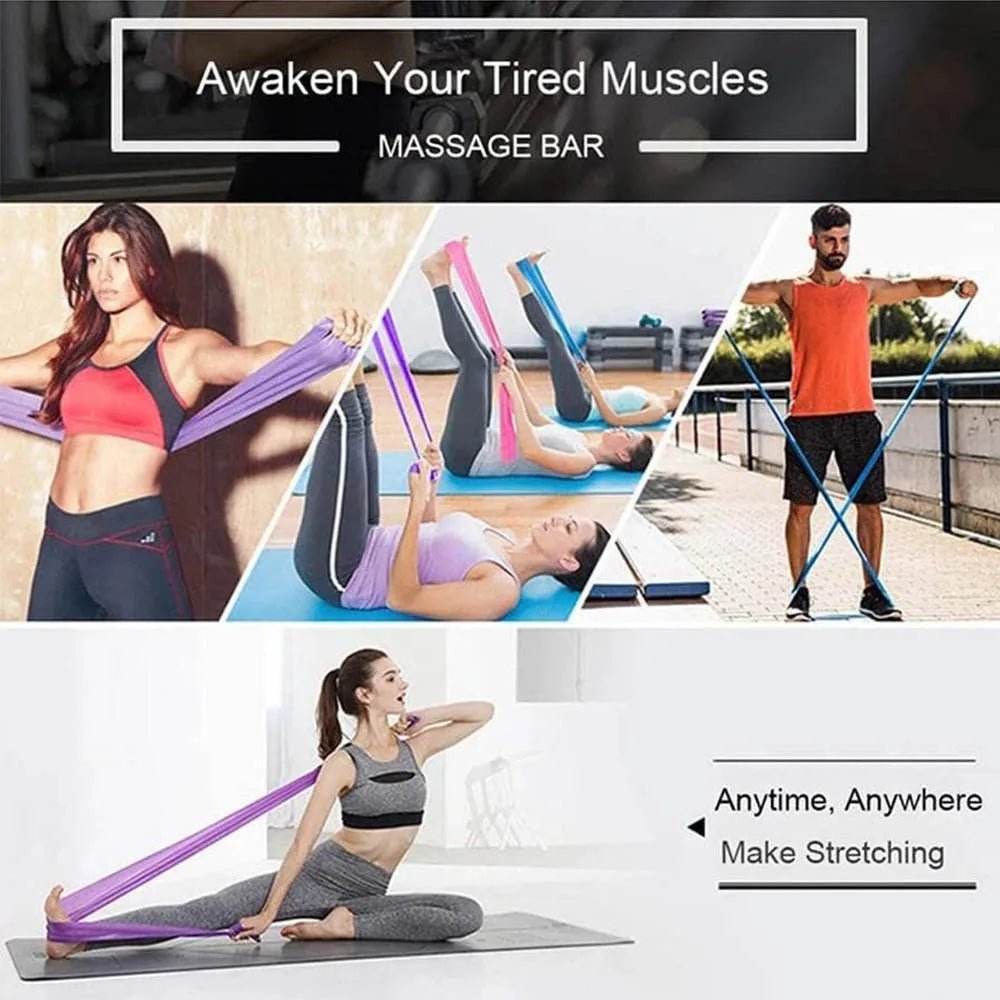 AllergySafe Latex Free Resistance Band For Full Body Fitness For Allergy Sufferers