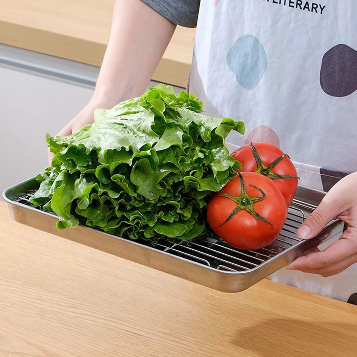 CrispNest Premium Rustfrit Stål Bageform Sæt til Nem Hjemmekogning