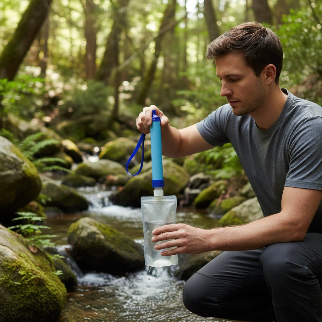 NovaPort Travel Size Water Purifier For Safe Drinking Water