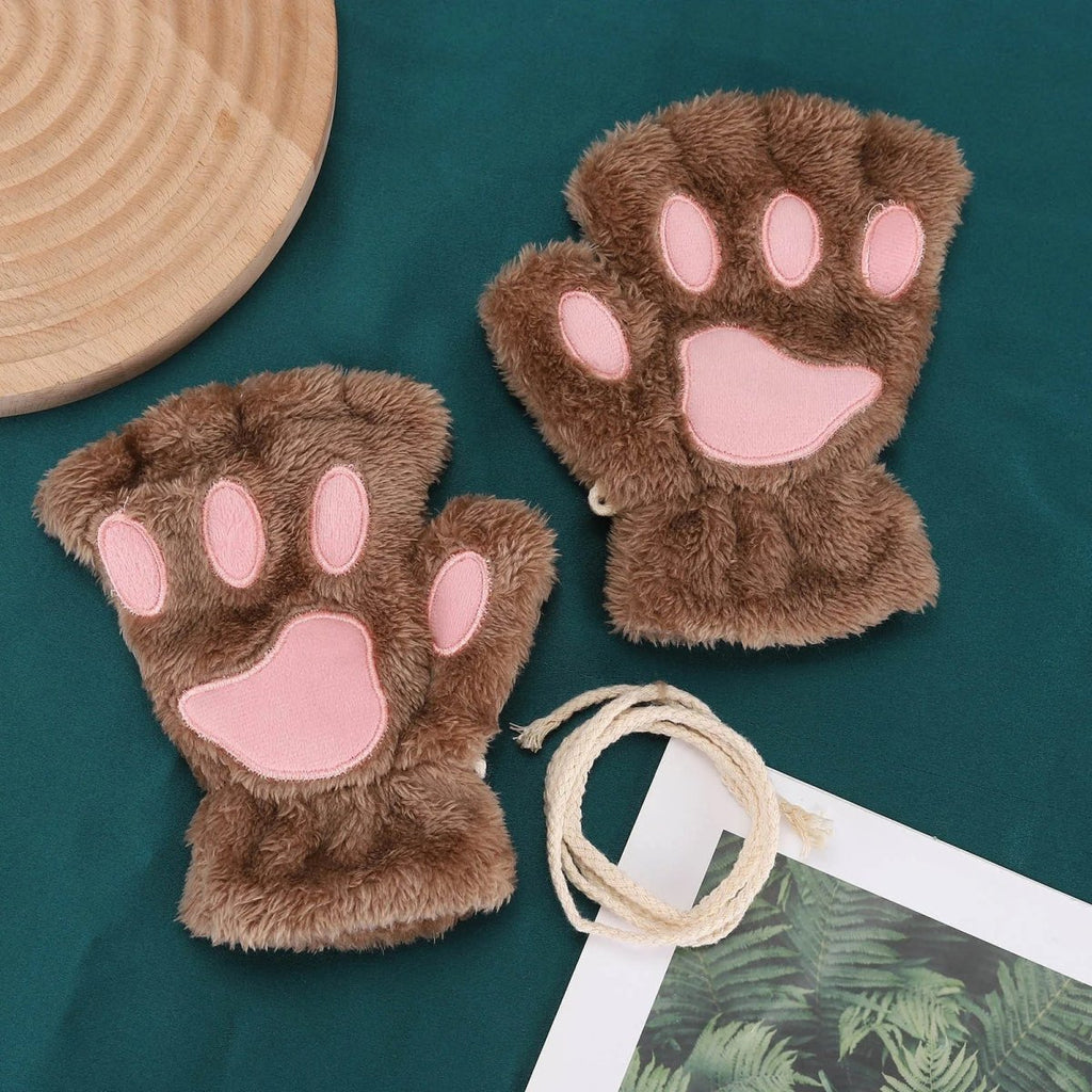WhiskerGlow WinterDream Luvas para Gatos Ultra Suaves e Quentes para Amantes de Gatos