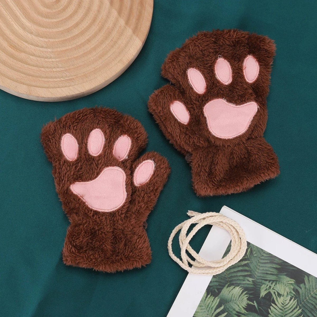 WhiskerGlow WinterDream Luvas para Gatos Ultra Suaves e Quentes para Amantes de Gatos