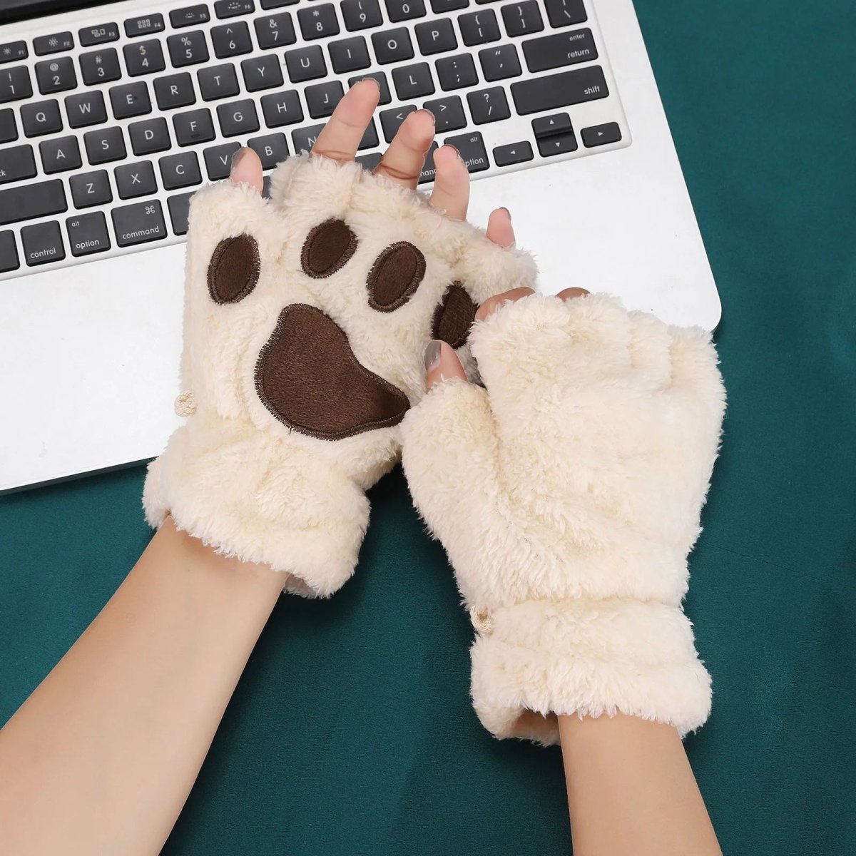 WhiskerGlow WinterDream Luvas para Gatos Ultra Suaves e Quentes para Amantes de Gatos