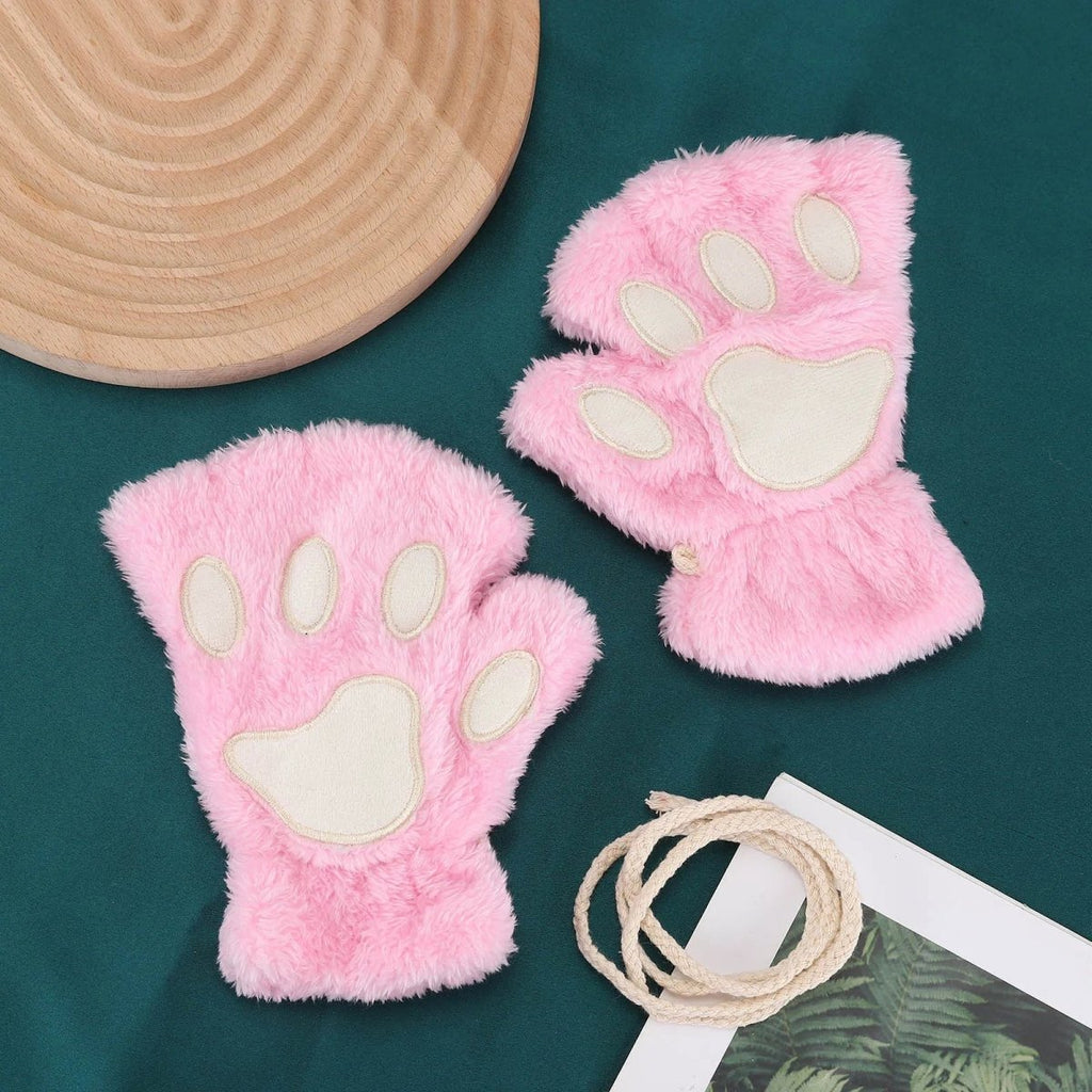 WhiskerGlow WinterDream Luvas para Gatos Ultra Suaves e Quentes para Amantes de Gatos