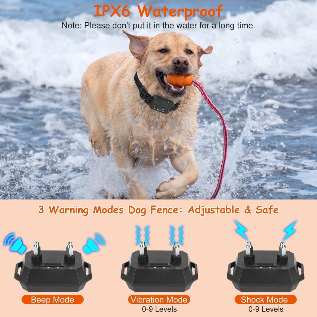 Sistema di Recinzione Wireless per Cani Pawfey GPS Pro – Proteggi la Libertà del Tuo Cane