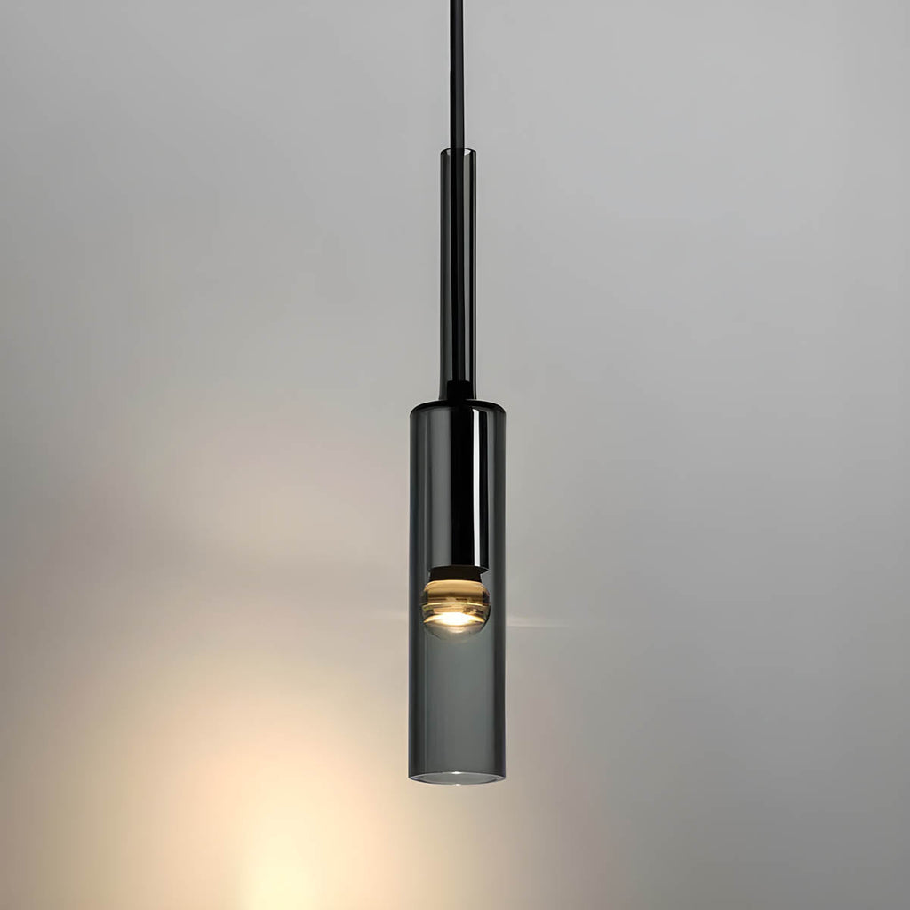 Nyva Glass- og Metallpendel med Integrert LED-belysning