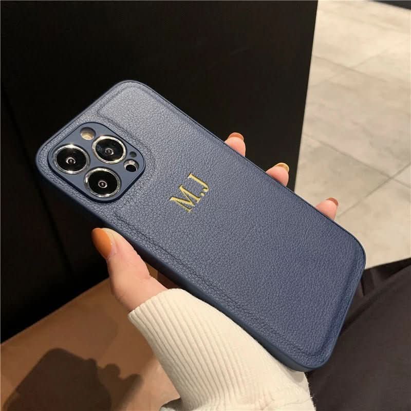NovaGuard PU-lærveske for iPhone 14 til 17 Pro Max, slank, beskyttende og elegant