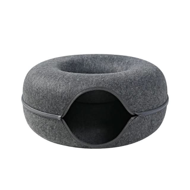 Tunnel Deluxe Whisker Haven per Gatti con Angolo Nanna Accogliente per Gatti da Interno
