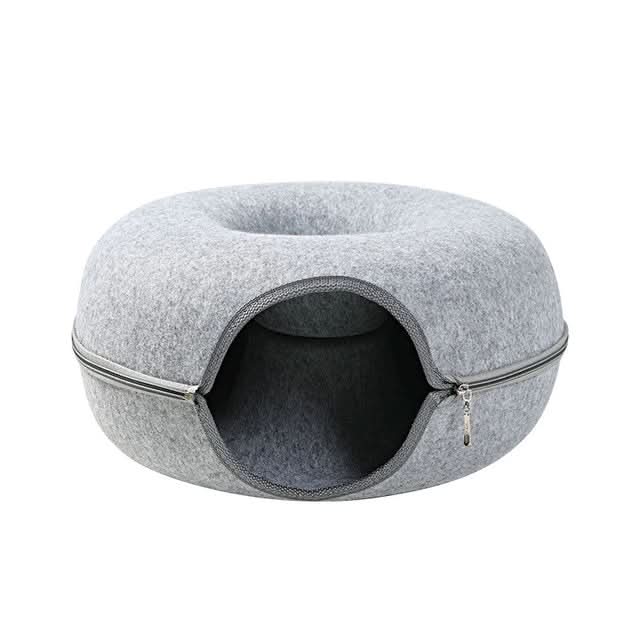 Tunnel Deluxe Whisker Haven per Gatti con Angolo Nanna Accogliente per Gatti da Interno