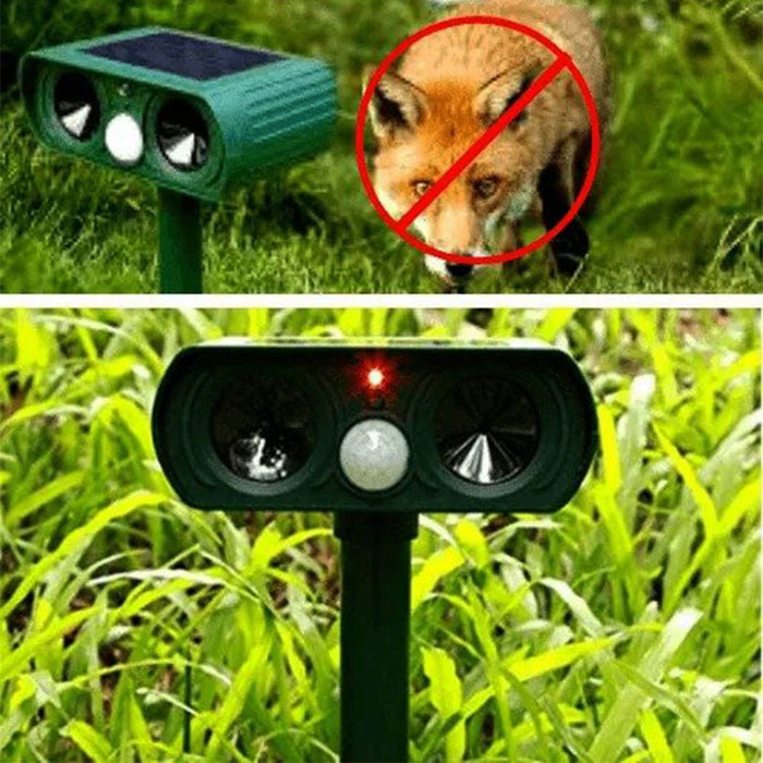 Repelente de Pragas Animais Solar com Infravermelhos