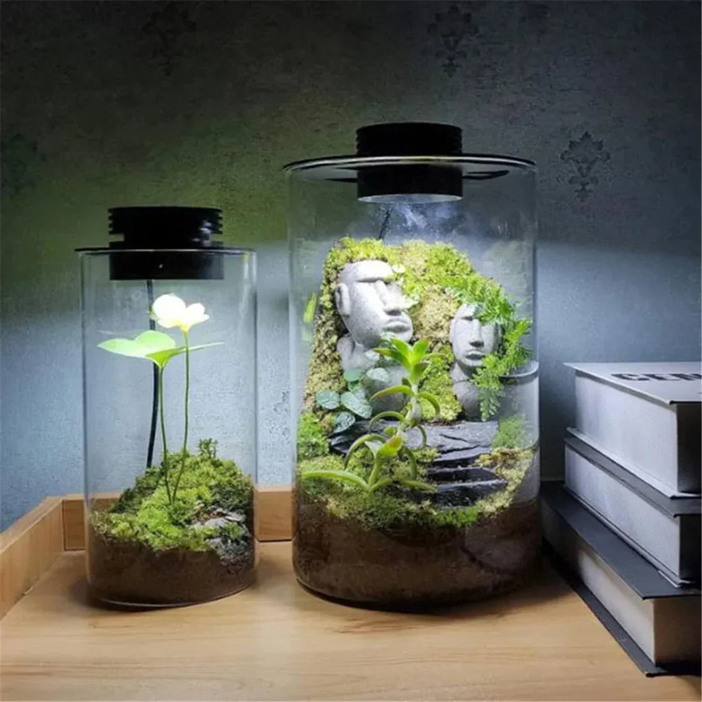 Lampada per piante GROWLUX a spettro completo con timer per una crescita sana