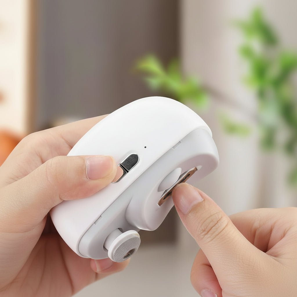 Tunsor electric NAILIQ cu tăiere automată și funcție de lustruire