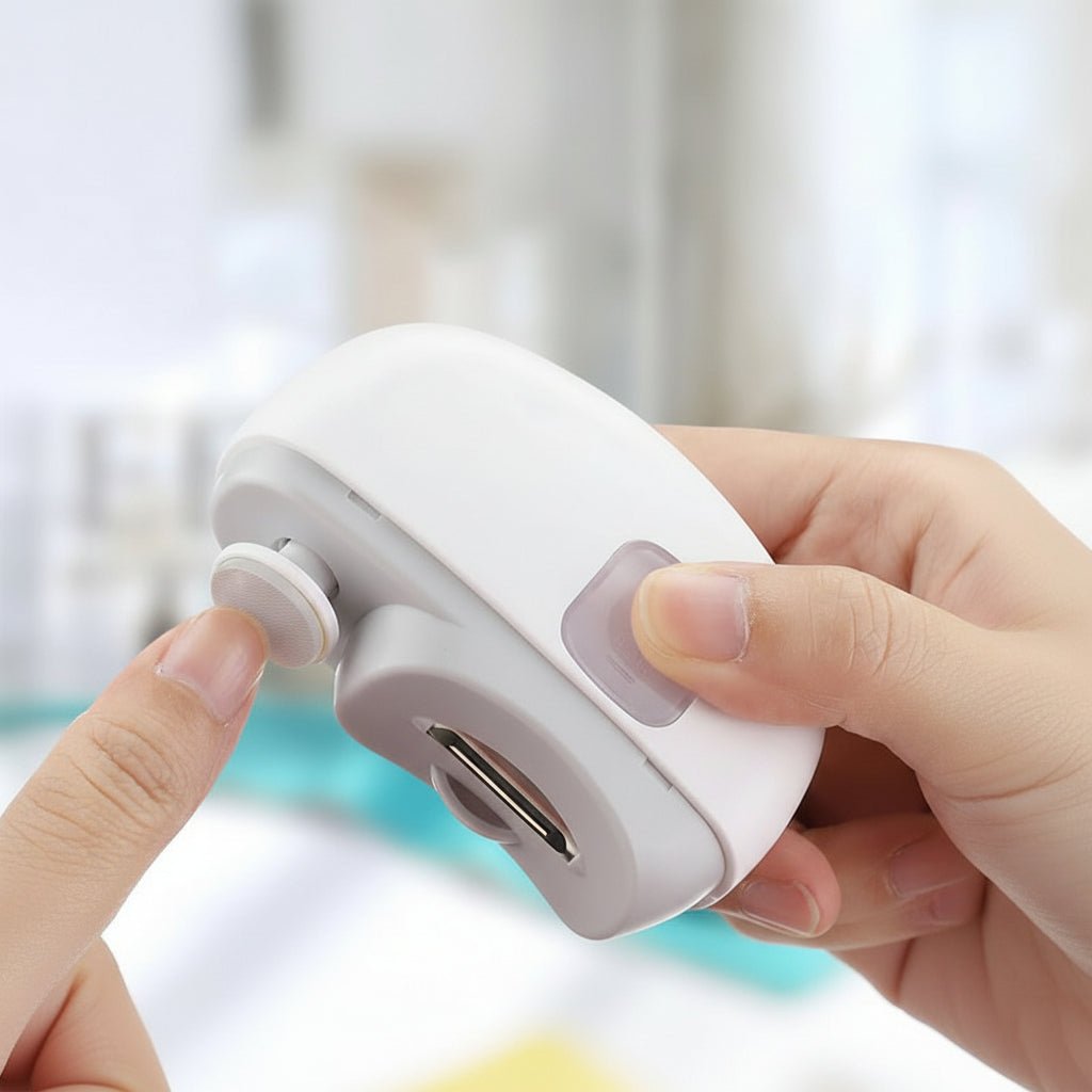 Tunsor electric NAILIQ cu tăiere automată și funcție de lustruire
