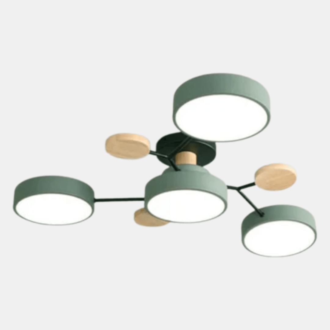 Ceilux moderne loftslampe i rund LED minimalistisk stil