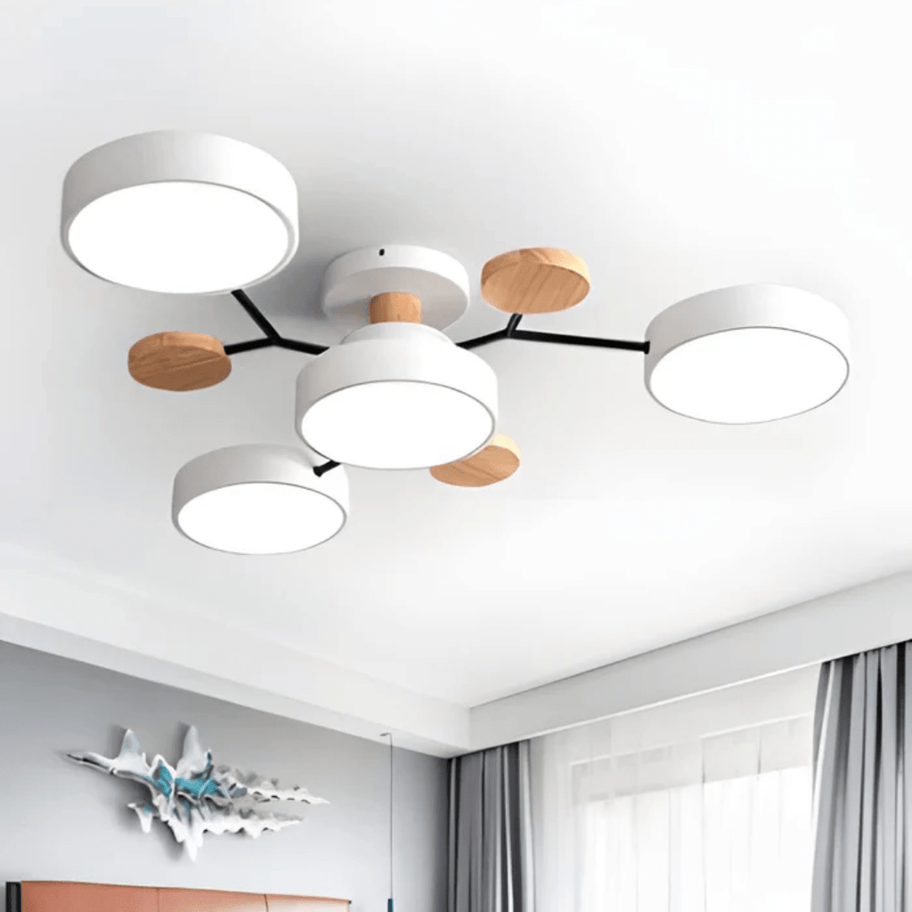 Ceilux moderne loftslampe i rund LED minimalistisk stil