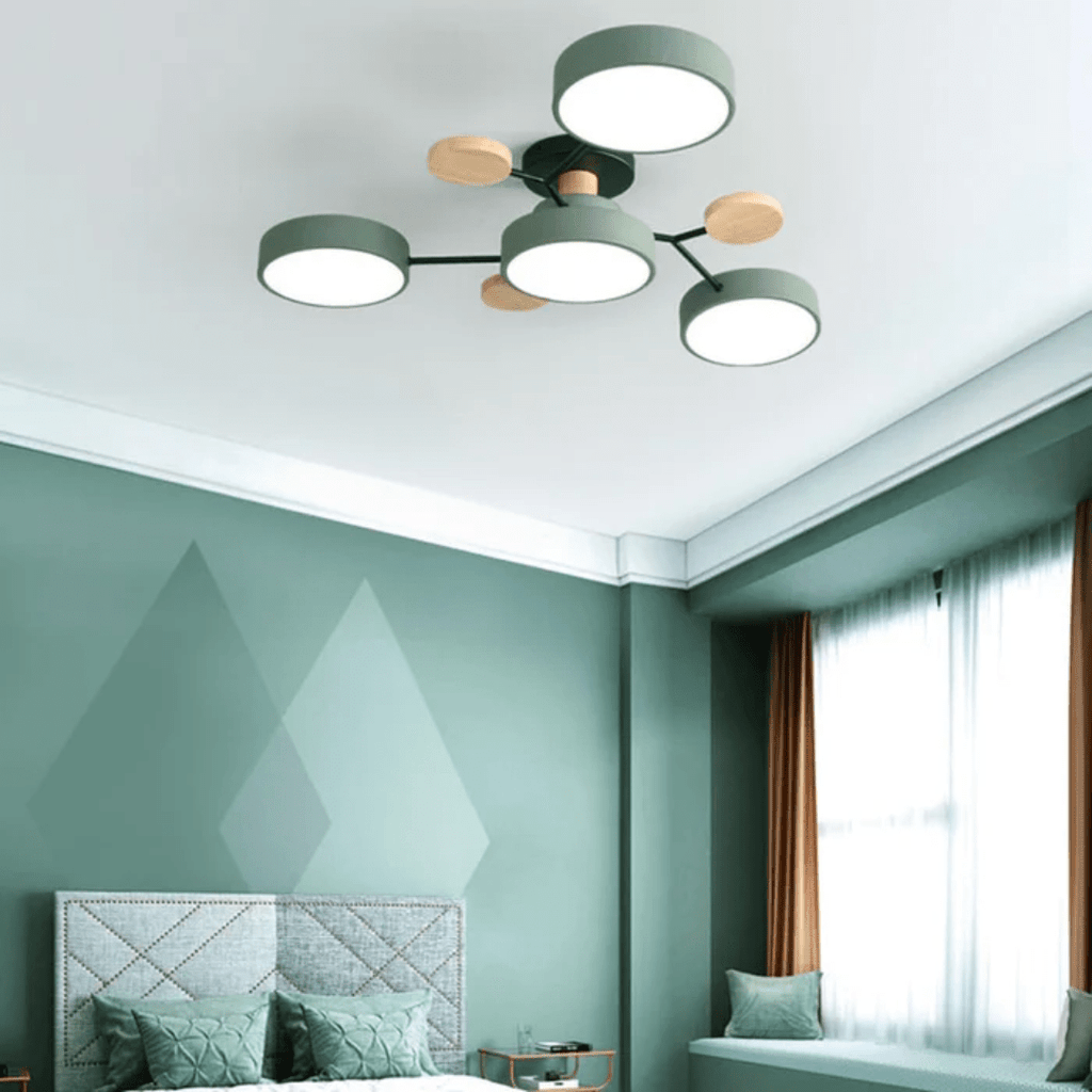 Ceilux moderne loftslampe i rund LED minimalistisk stil