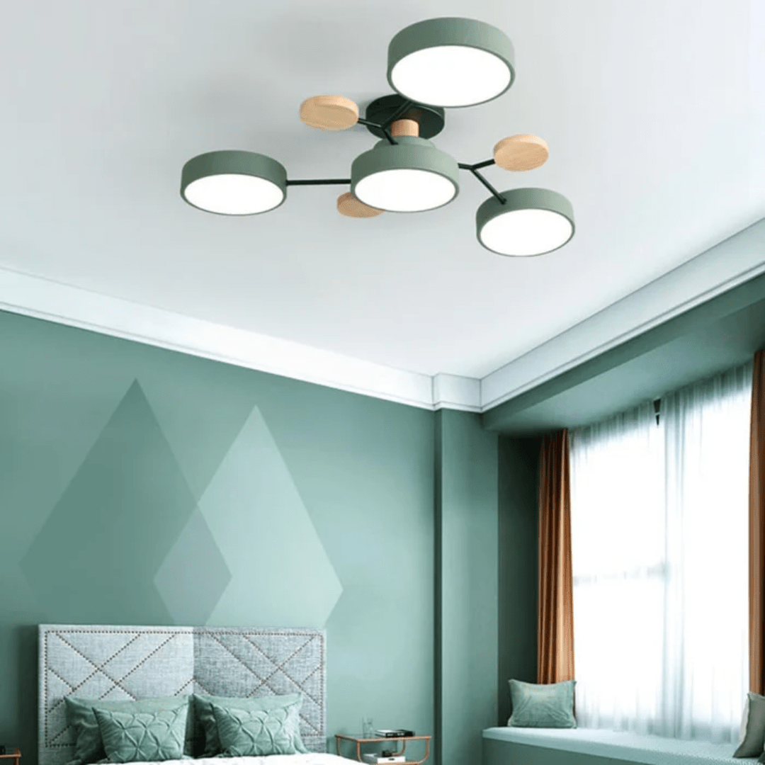 Ceilux moderne loftslampe i rund LED minimalistisk stil