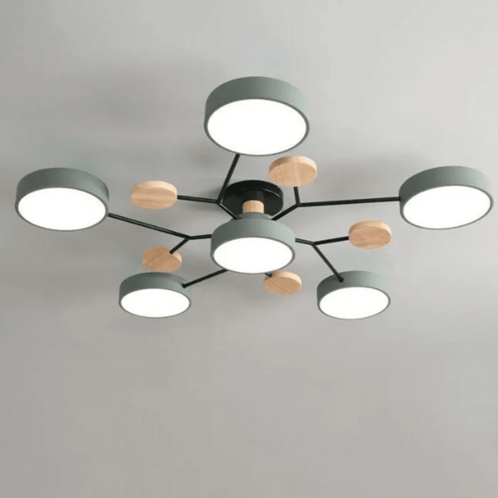Ceilux moderne loftslampe i rund LED minimalistisk stil