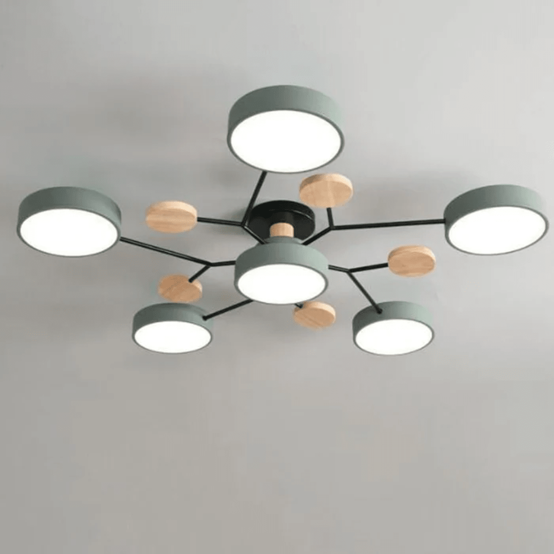 Ceilux moderne loftslampe i rund LED minimalistisk stil