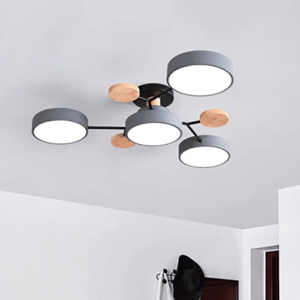 Ceilux moderne loftslampe i rund LED minimalistisk stil