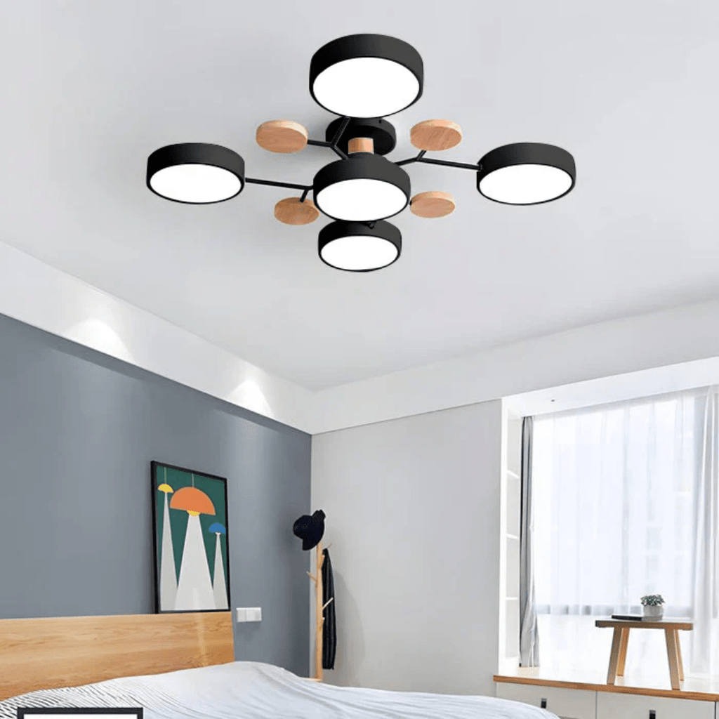 Ceilux moderne loftslampe i rund LED minimalistisk stil