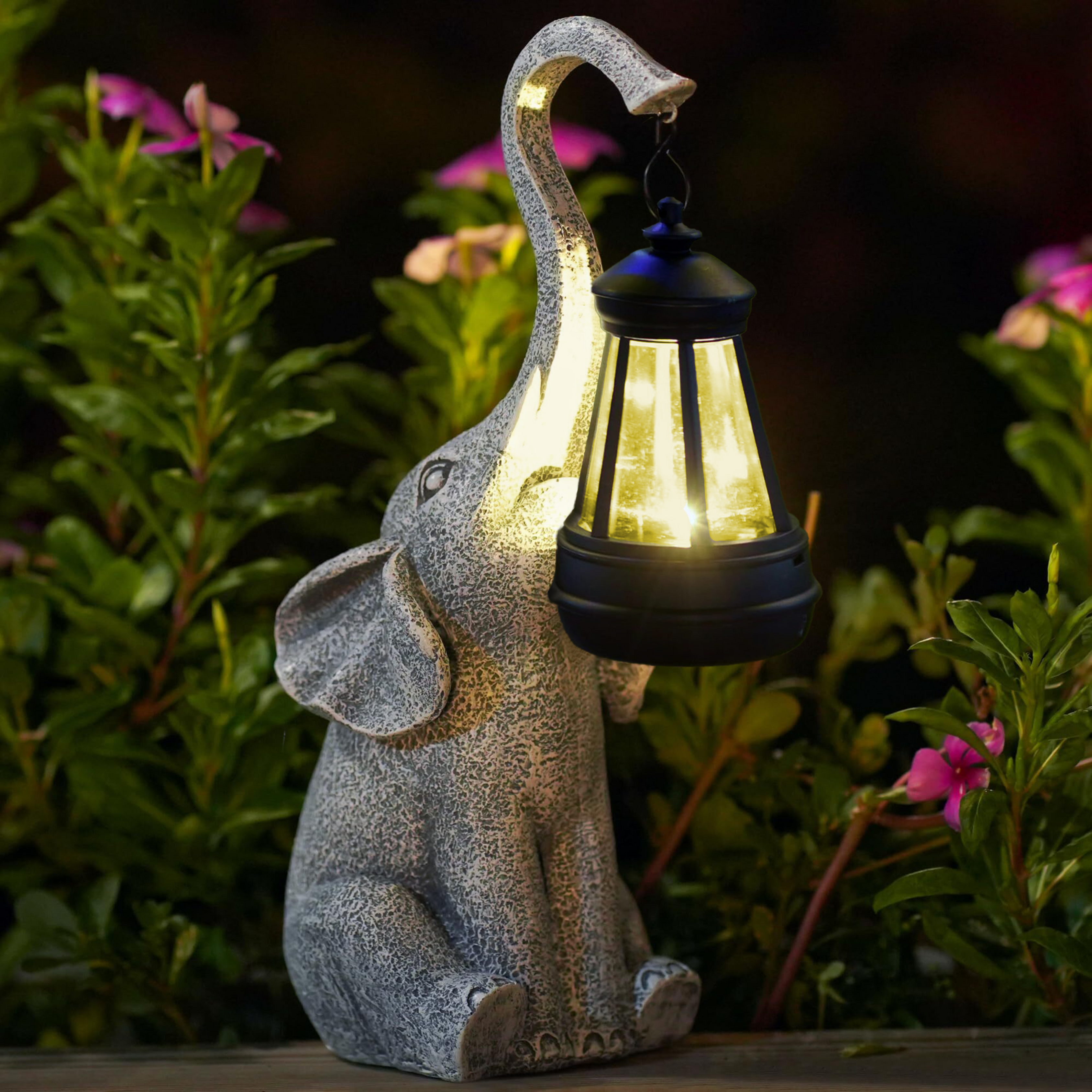 Leken elefantlampe for mykt lys | Perfekt for barn og koselige kroker
