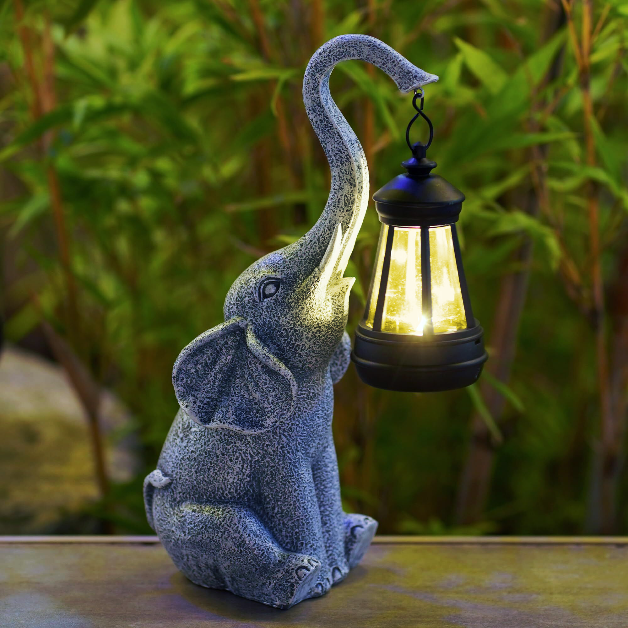 Leken elefantlampe for mykt lys | Perfekt for barn og koselige kroker