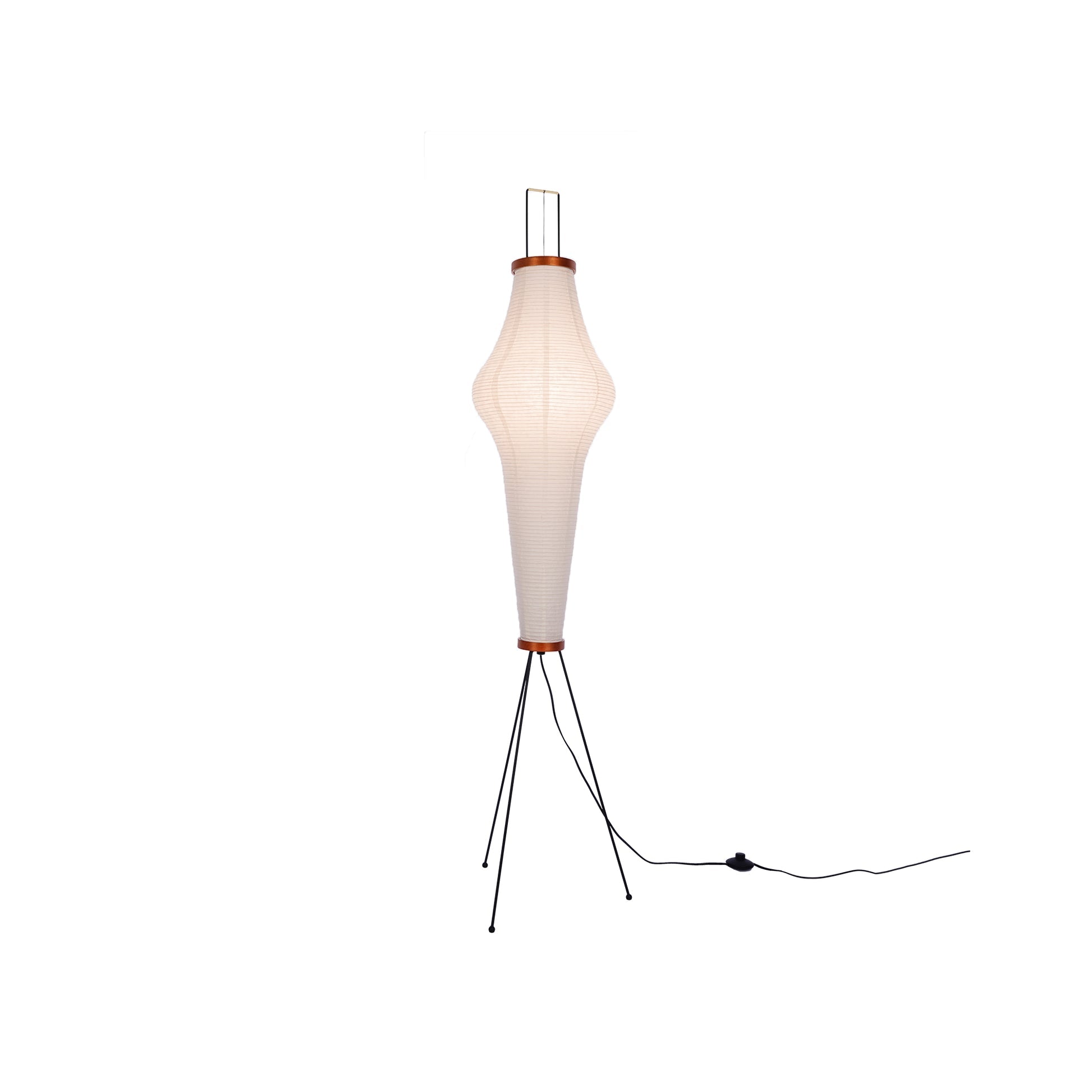 Hikaru Rispapir Gulvlampe Mykt Ambient Lys Minimalistisk