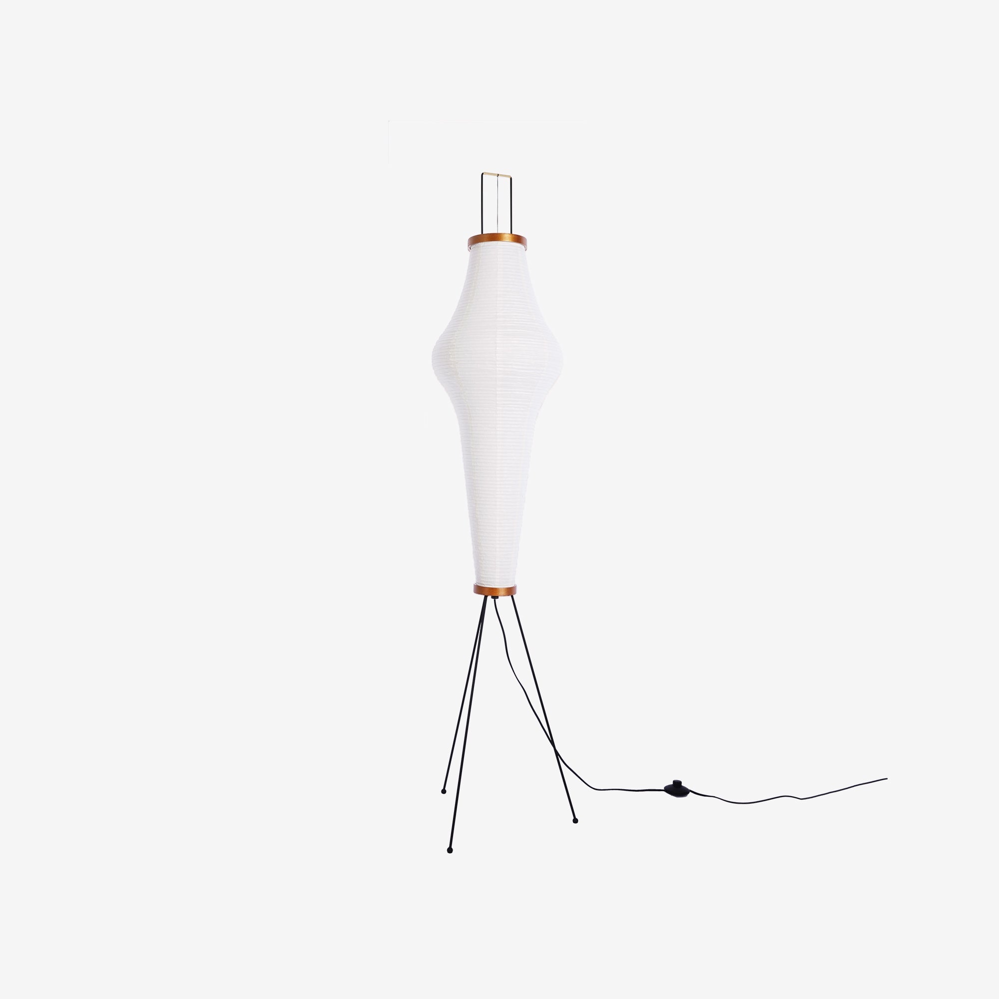 Hikaru Rispapir Gulvlampe Mykt Ambient Lys Minimalistisk
