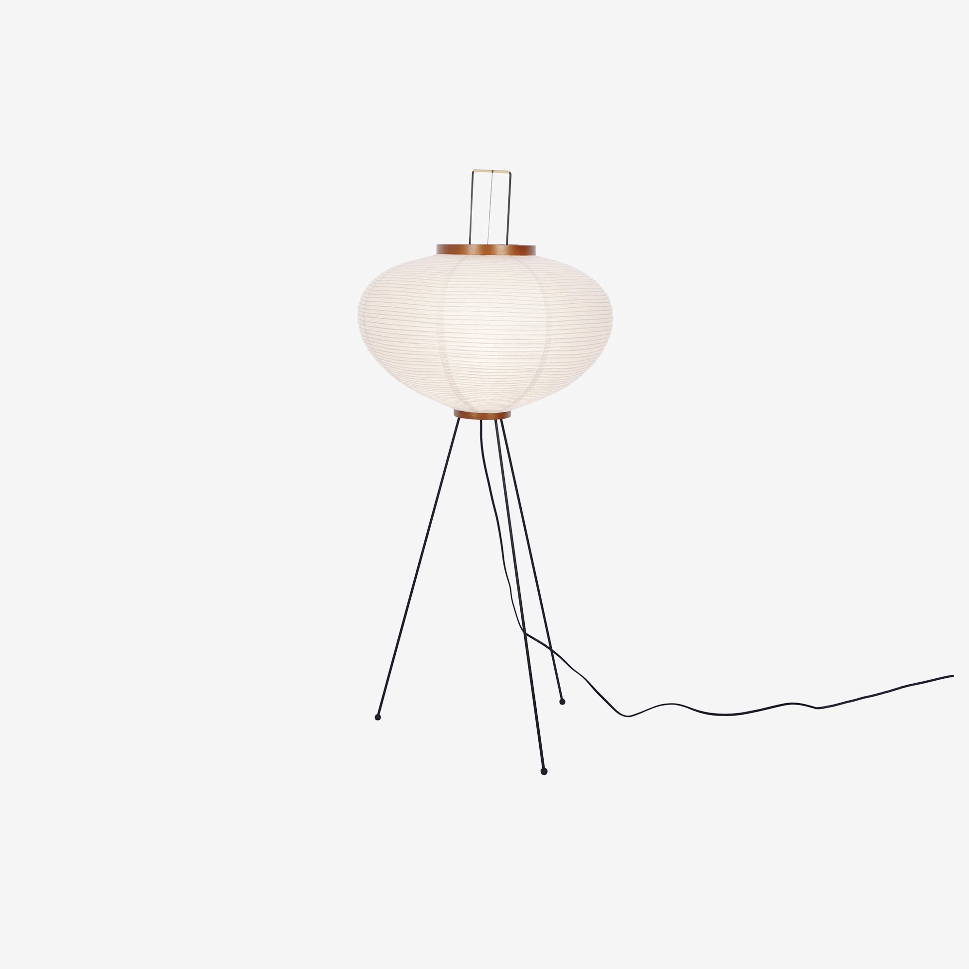 Hikaru Rispapir Gulvlampe Mykt Ambient Lys Minimalistisk