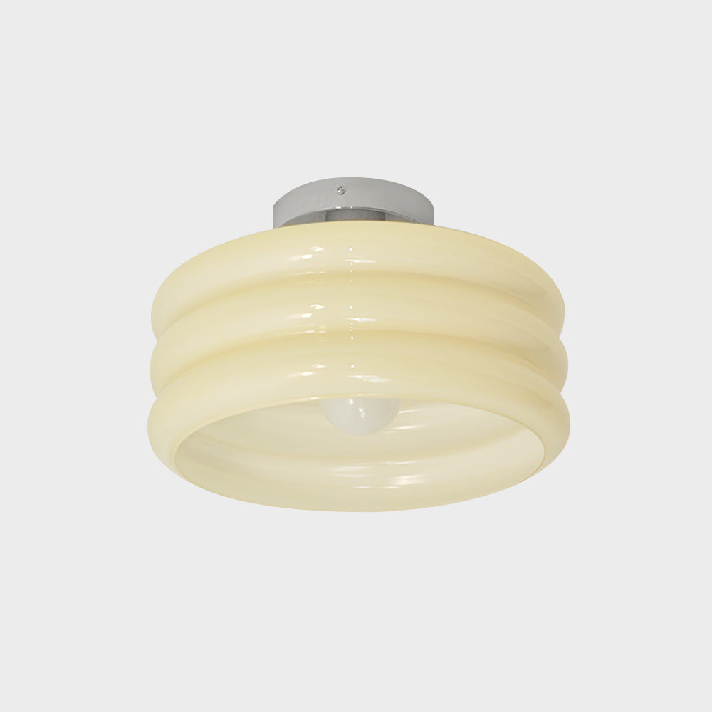 Aeloria Pointed Layered Soft Cream Classic Ceiling Light