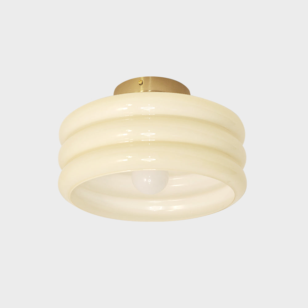 Aeloria Pointed Layered Soft Cream Classic Ceiling Light