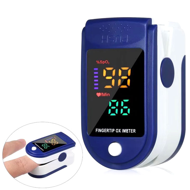 Bærbar Højpræcisions Ikke-Invasiv Oximeter - Digital Fingerpuls