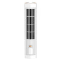 Ventilador de torre sin aspas y sin cable con batería recargable alimentada por USB para enfriar en casa y oficina