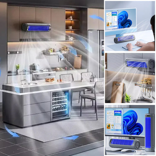 Aire acondicionado portátil AirCool con montaje en pared para el confort del hogar y la oficina | compagnien