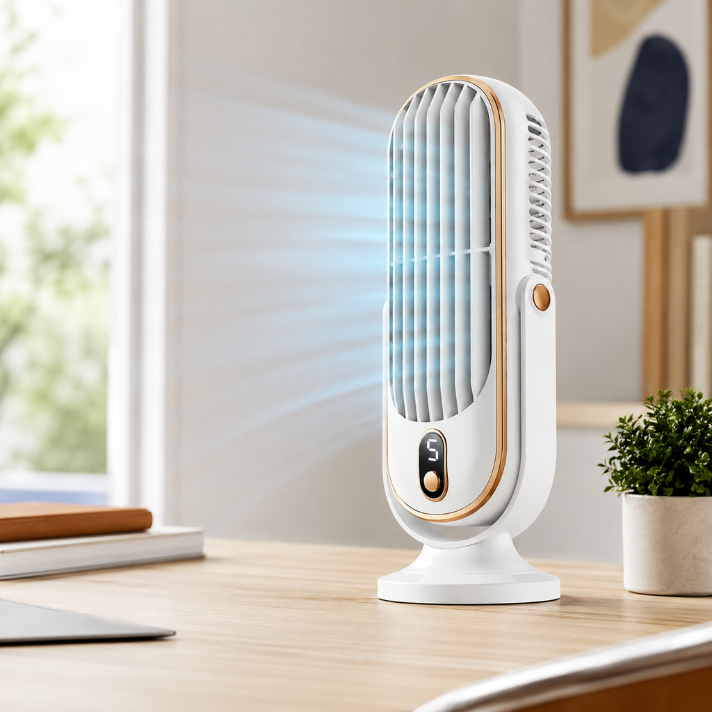 Portable Fan Series Battery-Operated Handheld Fan With USB Rechargeable For Home Travel