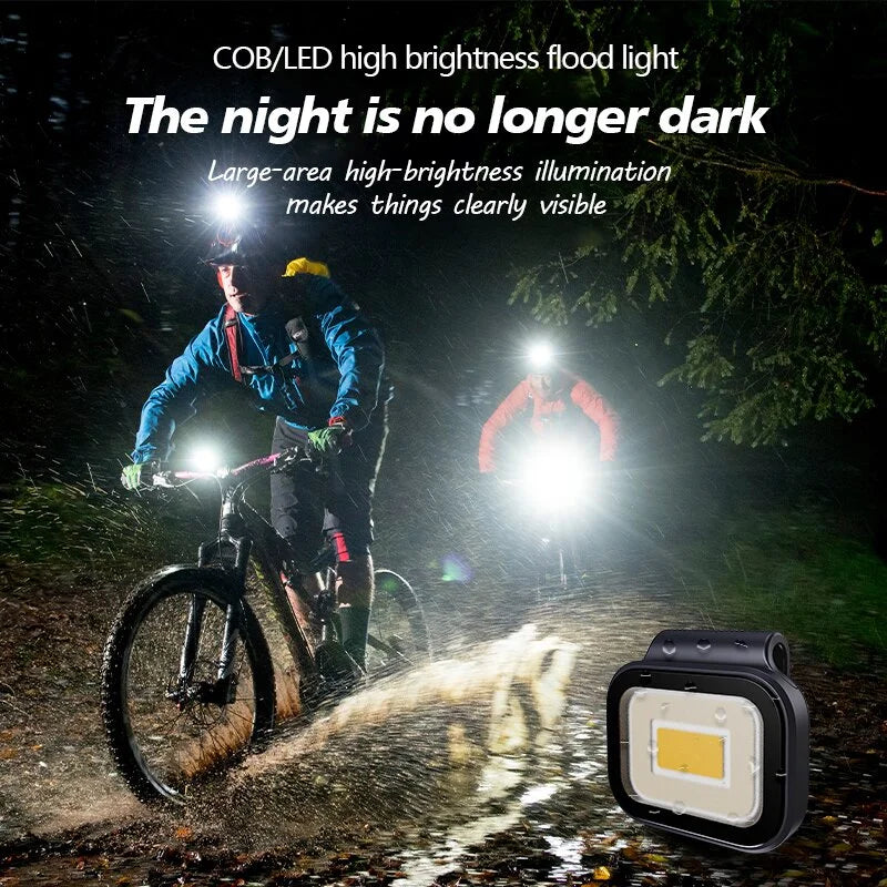 Clip-on LED campinglampe, vandtæt og bærbar til udendørs eventyr