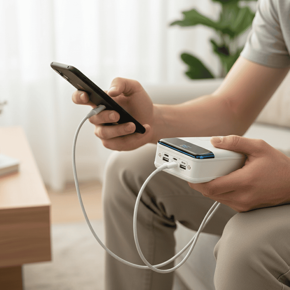 Voltix 50K Power Bank ultra gyors töltéssel a maximális energia érdekében útközben