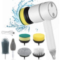 NovaScrub Electric Cleaning Brush For Busy Homes With 360 Rotation Swappable Heads